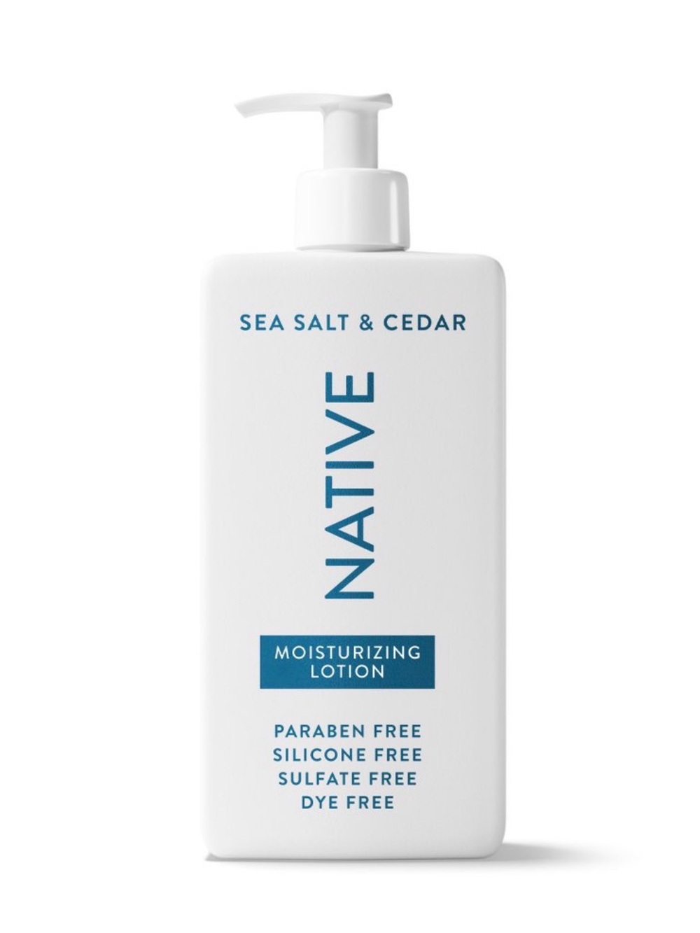 Native Body Lotion Pump - Sea Salt & Cedar -
16.5 fl oz